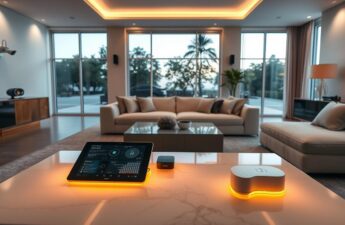 integrated lighting security sound