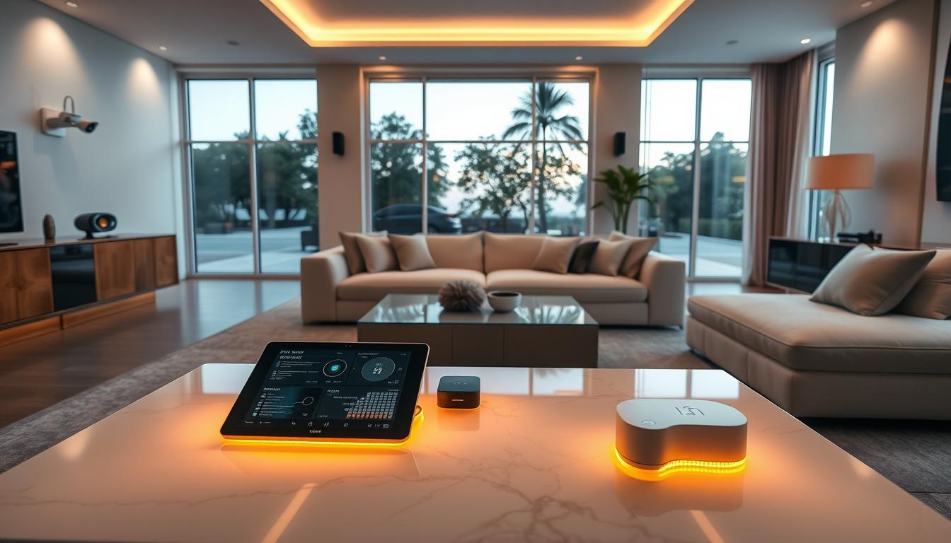 integrated lighting security sound