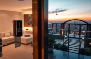 luxury home security access control