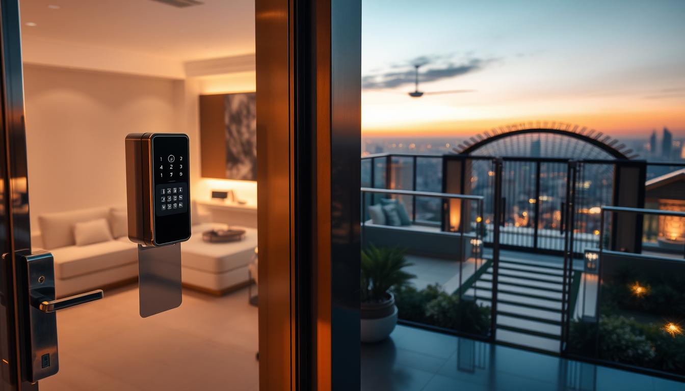 luxury home security access control