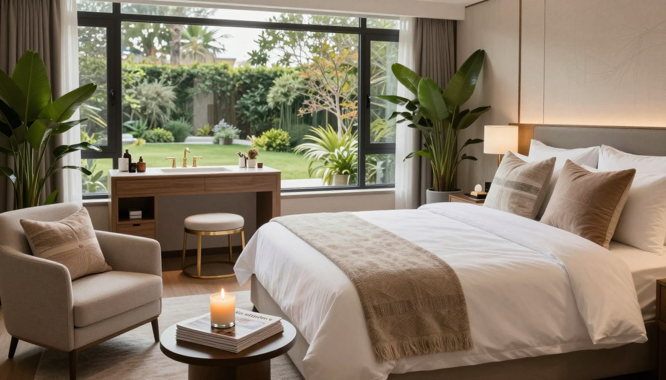 luxury primary suite