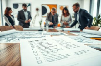 design review checklist with team