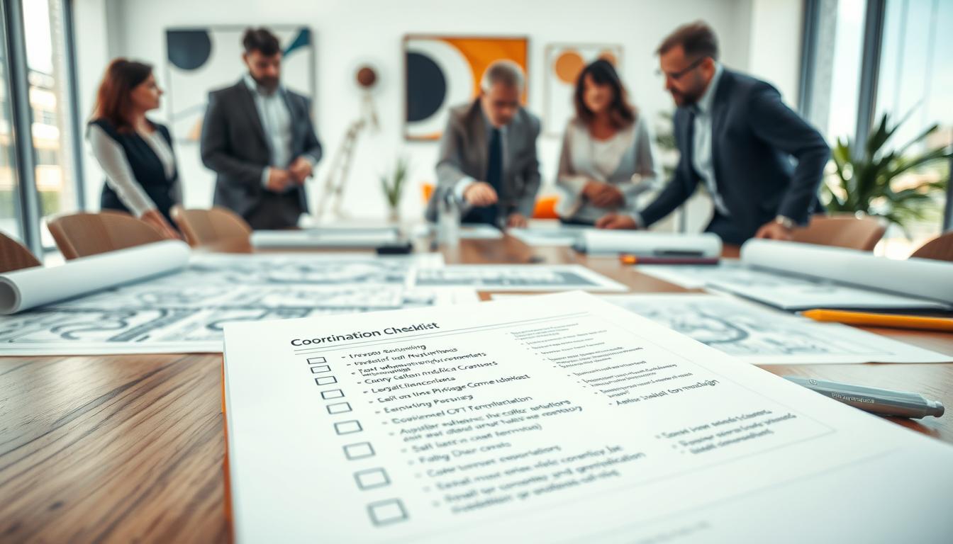 design review checklist with team