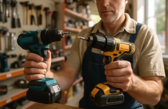 Tool buying trends shown with remodel plans, safety gear and digital project notes